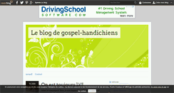 Desktop Screenshot of gospel-handichiens.over-blog.fr