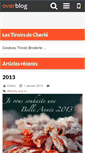 Mobile Screenshot of lestiroirsdecherbi.over-blog.com