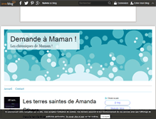 Tablet Screenshot of demandeamaman.over-blog.com