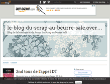 Tablet Screenshot of le-blog-du-scrap-au-beurre-sale.over-blog.com