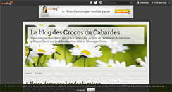 Desktop Screenshot of lescrocosducabardes.over-blog.com