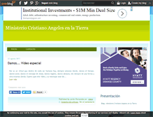 Tablet Screenshot of angelesenlatierra.over-blog.com