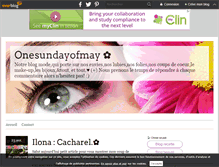 Tablet Screenshot of onesundayofmay.over-blog.com