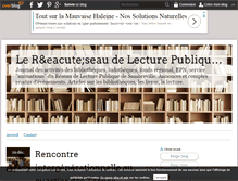 Tablet Screenshot of bibliothequedesambreville.over-blog.com