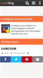 Mobile Screenshot of leblogdesretouchesphoto.over-blog.com