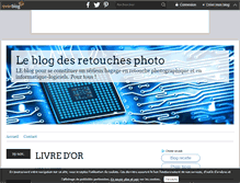 Tablet Screenshot of leblogdesretouchesphoto.over-blog.com