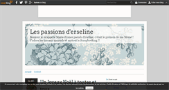 Desktop Screenshot of erselinandpassions.over-blog.com