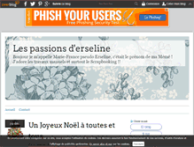 Tablet Screenshot of erselinandpassions.over-blog.com