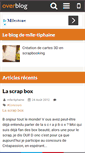 Mobile Screenshot of mlle-tiphaine.over-blog.com