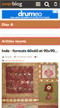 Mobile Screenshot of elisa-b.over-blog.com
