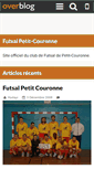 Mobile Screenshot of futsalpetitcouronne.over-blog.com
