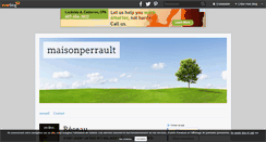 Desktop Screenshot of maisonperrault.over-blog.com