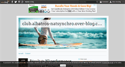 Desktop Screenshot of club.albatros-natsynchro.over-blog.com