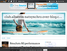 Tablet Screenshot of club.albatros-natsynchro.over-blog.com