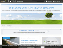 Tablet Screenshot of christiane53.over-blog.com