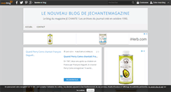 Desktop Screenshot of jechantemagazine.over-blog.com