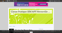 Desktop Screenshot of classeiemhsc.over-blog.com