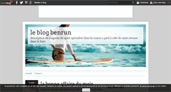 Desktop Screenshot of benrun.over-blog.com