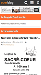 Mobile Screenshot of peintritecte.over-blog.com