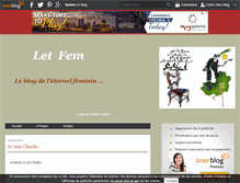 Tablet Screenshot of eternelfeminin.over-blog.com