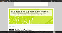 Desktop Screenshot of aolsupport.over-blog.com