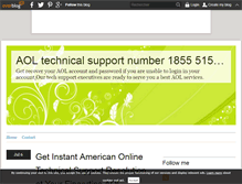 Tablet Screenshot of aolsupport.over-blog.com