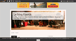 Desktop Screenshot of cheminokaos.over-blog.com