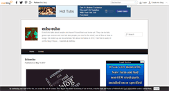 Desktop Screenshot of echoecho.over-blog.com
