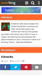 Mobile Screenshot of echoecho.over-blog.com
