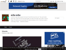 Tablet Screenshot of echoecho.over-blog.com