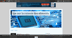 Desktop Screenshot of cuissondesaliments-tpe.over-blog.com