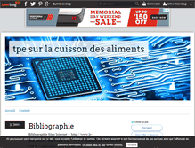 Tablet Screenshot of cuissondesaliments-tpe.over-blog.com