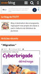 Mobile Screenshot of cyberbrigade.over-blog.com
