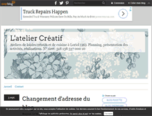 Tablet Screenshot of lateliercreatif26.over-blog.com