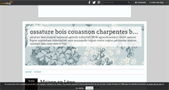 Desktop Screenshot of ossature-bois.over-blog.com