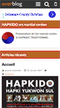 Mobile Screenshot of hapkido.over-blog.com