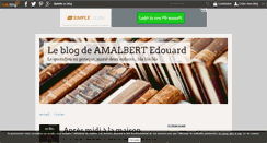 Desktop Screenshot of amalbert.over-blog.com