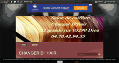 Desktop Screenshot of changerdhaircoiffure.over-blog.com