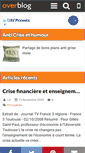 Mobile Screenshot of anti-crise.over-blog.fr