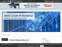Tablet Screenshot of anti-crise.over-blog.fr