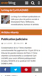 Mobile Screenshot of cyril-lazaro.over-blog.com