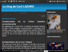 Tablet Screenshot of cyril-lazaro.over-blog.com