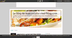 Desktop Screenshot of max.cuisine.over-blog.com