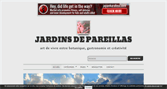 Desktop Screenshot of jardinsdepareillas.over-blog.com
