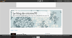 Desktop Screenshot of lescrapdecricrou.over-blog.com