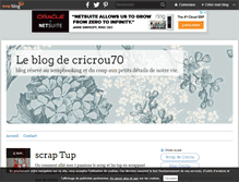Tablet Screenshot of lescrapdecricrou.over-blog.com