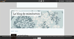 Desktop Screenshot of mimitattoo.over-blog.fr