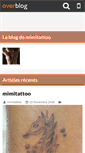 Mobile Screenshot of mimitattoo.over-blog.fr