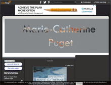 Tablet Screenshot of mariecatherinepuget.over-blog.com
