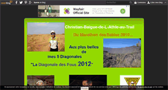 Desktop Screenshot of christian-baigue-de-l-athle-au-trail.over-blog.fr